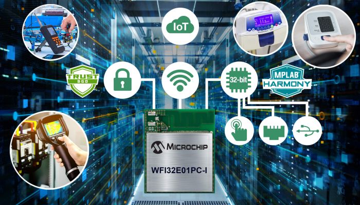 ไมโครชิพ เทคโนโลยี  เปิดตัว Trust & GO Wi-Fi® ครั้งแรกด้วยโมดูล MCU 32 บิต พร้อมตัวเลือกอุปกรณ์ต่อพ่วงขั้นสูง