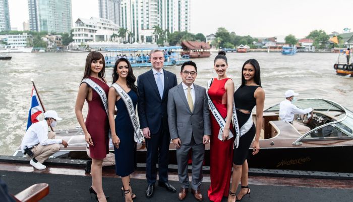 อแมนด้า ชาลิสา ออบดัม MUT 2020 นำทีมสาวงาม เข้าขอบคุณทรู ลีสซิ่ง ผู้สนับสนุนการประกวดมิสยูนิเวิร์ส ไทยแลนด์ 2020