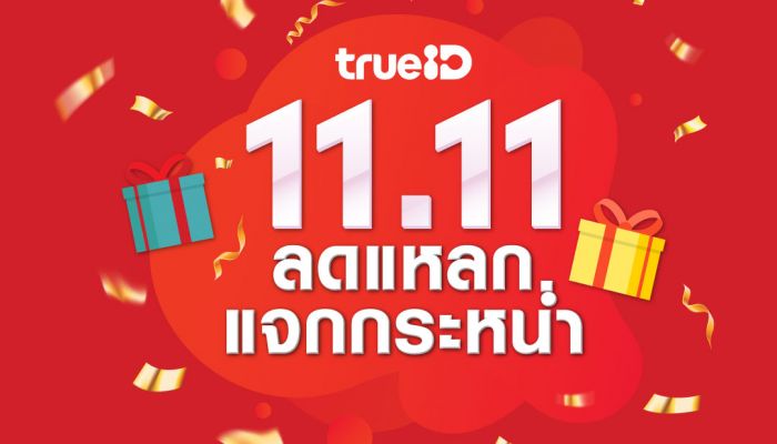 TrueID 11.11 ลดแหลกแจกกระหน่ำ ช้อปโดนใจในทุกไอเท็ม