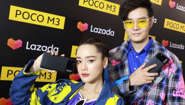 POCO M3 มือถือหลักพัน กล้อง 48MP แบตเตอรี่เยอะมาก 6,000 mAh จอสวย FHD+ เริ่มต้น 4,499 บาท