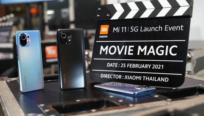เสียวหมี่เปิดตัว Mi 11 สุดยอดสมาร์ทโฟน 5G เพื่อคนรักหนัง เนรมิตวิดีโอแบบโปรด้วยชุดกล้อง 3 ตัว ความละเอียด 108 ล้านพิกเซล 