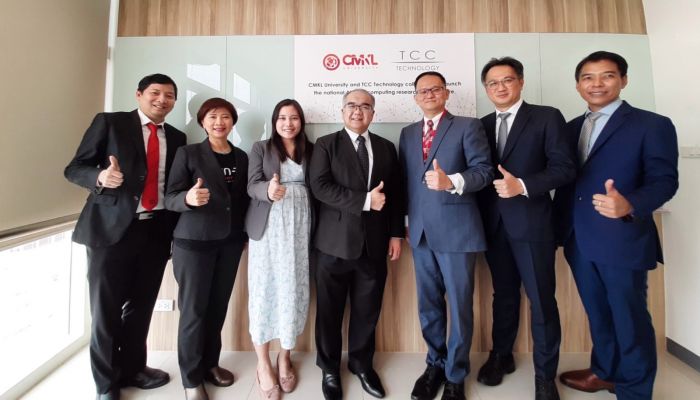มหาวิทยาลัย CMKL และ TCC Technology ผนึกกำลังขับเคลื่อนโครงการแพลตฟอร์มข้อมูลแห่งชาติเชิงปัญญาประดิษฐ์ ด้วยเทคโนโลยีซุปเปอร์คอมพิวเตอร์พลังสูง
