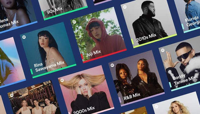 Spotify เปิดตัว Spotify Mixes โฉมใหม่ เพลย์ลิสต์ที่จัดทำเพื่อคุณ นำเสนอศิลปิน แนวเพลง และทศวรรษของเพลงที่เป็นที่ชื่นชอบ