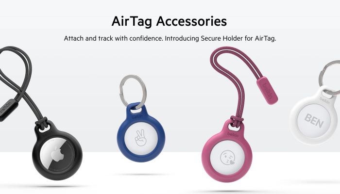 Belkin Secure Holder for AirTag เคสสุดคูล สำหรับ Apple AirTag   