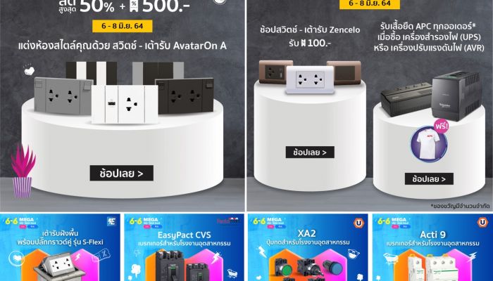  อัดแคมเปญ Lazada 6.6 ลดสูงสุด 50 เปอร์เซ็นต์ พร้อมบวกคูปองลดอีก 500 บาท!!!