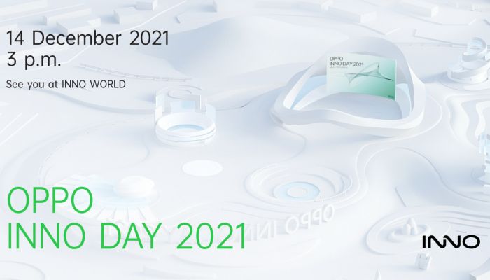 OPPO ประกาศเตรียมจัดงาน OPPO INNO DAY 2021 ‘Reimaging the Future’ ในวันที่ 14-15 ธ.ค นี้ พร้อมพบกับ OPPO INNO WORLD งานจัดแสดงออนไลน์ครั้งแรกของ OPPO