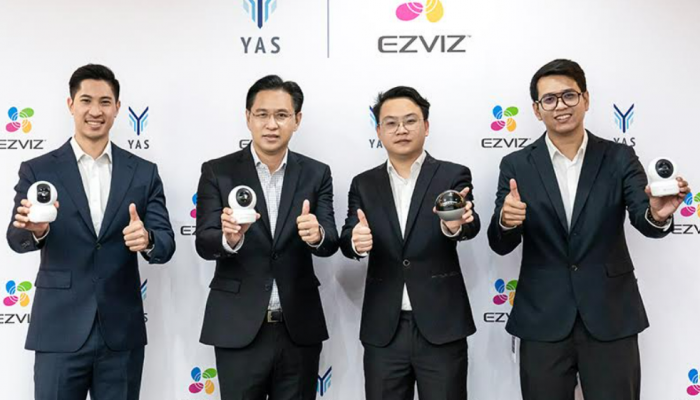 กล้องสมาร์ทโฮม EZVIZ จับมือ YAS เสริมทัพช่องทางการจัดจำหน่ายสู่คนไทยทั่วประเทศ พร้อมยกระดับคุณภาพชีวิตสู่ Smart Life รับเทรนด์ไลฟ์สไตล์คนเจนฯ ใหม่ในยุคดิจิทัล