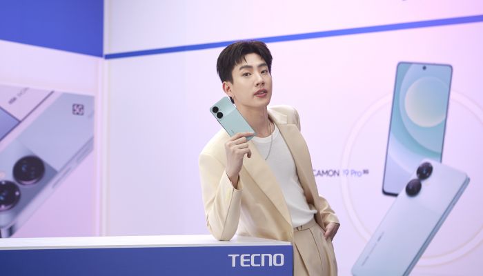  เทคโน ประเทศไทย ดึง “ออฟ จุมพล” นั่งแท่น แอมบาสเดอร์ TECNO CAMON 19 PRO  เจาะตลาดคนรุ่นใหม่ อัดโปรฯ พร้อม “กิฟต์บ็อกซ์ ลิมิติดอิดิชัน” ช่วงเปิดตัว
