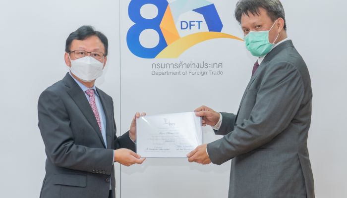 อีริคสันได้รับการรับรองจากกระทรวงพาณิชย์ในเรื่องการปฏิบัติตามข้อกำหนดของกฎหมายไทย
