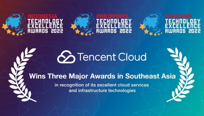 เทนเซ็นต์ คลาวด์ คว้าสามรางวัลใหญ่ จากเวที Asian Technology Excellence Awards 2022