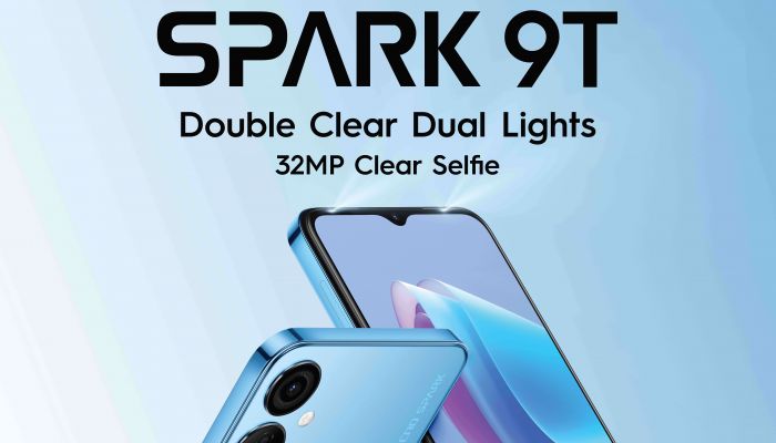 TECNO เปิดตัวสมาร์ทโฟนโฉมใหม่ SPARK 9T นิยามใหม่ของการเซลฟี่ 32 MP พร้อมกับแฟลชคู่