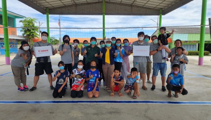 แคนนอน ต่อยอดกิจกรรม Canon Volunteer ครั้งที่ 31 ระดมพนักงานจิตอาสาร่วมบูรณะโรงเรียนในจังหวัดนครปฐม
