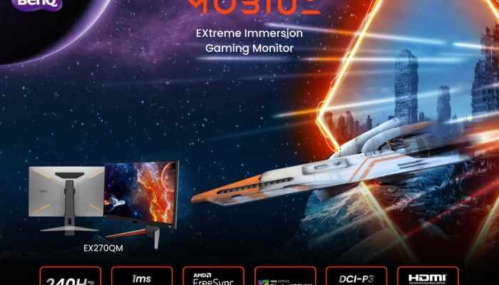 BenQ เปิดตัว EX270QM จอเกมมอนิเตอร์ตระกูล MOBIUZ รุ่นล่าสุด