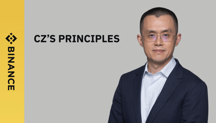 เปิด 3 หลักการที่ CZ พา Binance ทะยานสู่แพลตฟอร์มแลกเปลี่ยนคริปโตอันดับหนึ่งของโลก