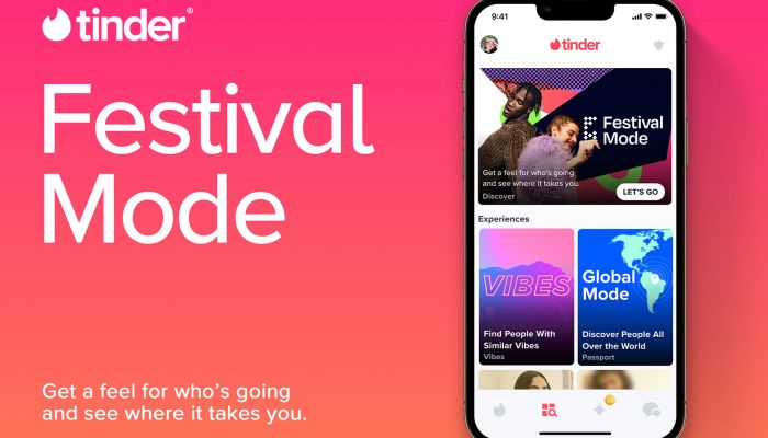 Tinder เอาใจคนรักดนตรี เปิดฟีเจอร์ Festival Mode ให้สมาชิกคนไทยเชื่อมต่อความสัมพันธ์ผ่านเสียงเพลงได้ในชีวิตจริง