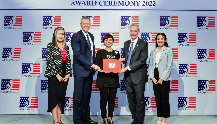 ทีซีซีเทค คว้ารางวัล 2022 AMCHAM CSR EXCELLENCE RECOGNITION 4 ปีซ้อน!