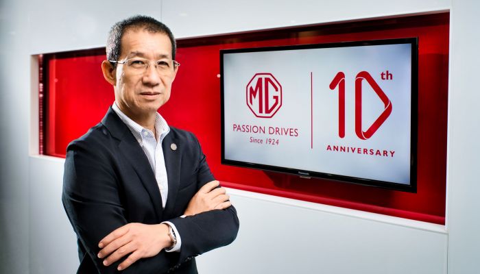 เอ็มจี ตั้งเป้าหมายขึ้นท็อป 5 ในอุตสาหกรรมยานยนต์ไทย และสานต่อการเป็นผู้นำรถไฟฟ้าในไทย ชูนโยบาย Customer Centric เพื่อตอบโจทย์ลูกค้า