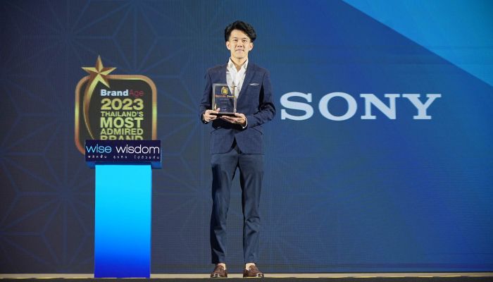 Sony รับรางวัลครองใจผู้บริโภคอันดับหนึ่ง กลุ่มกล้องดิจิทัลอีกครั้ง จากผลสำรวจ BrandAge 2023 Thailand’s Most Admired Brand Award