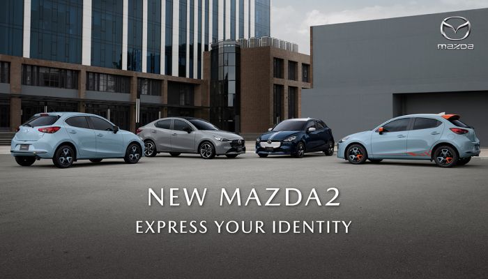 มาสด้าเปิดตัว NEW MAZDA2 สร้างเทรนด์ใหม่เจาะตลาดวัยรุ่น ดีไซน์ใหม่ โดดเด่นแตกต่างเป็นตัวเองได้แบบไม่ซ้ำทางใคร