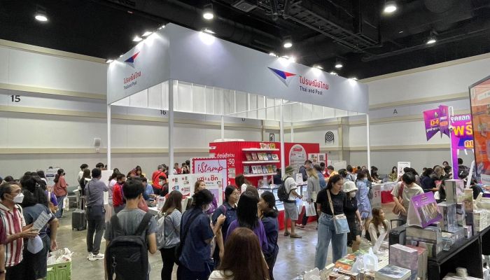 เอาใจนักอ่าน ไปรษณีย์ไทยให้บริการ EMS ส่งหนังสือด่วนกลับบ้านทั่วไทย บริการตลอด 12 วัน ที่งาน Book Expo Thailand 2023
