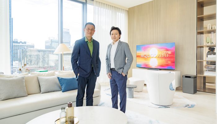 ทีวี AQUOS XLED และเครื่องฟอกอากาศ Purefit วางจำหน่ายในไทยเป็นที่แรก ให้ลูกค้าโครงการ สโคป หลังสวน