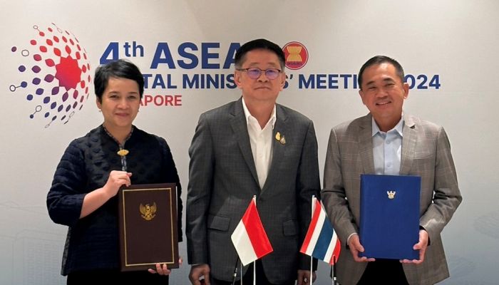 ดีอี ร่วมลงนาม MOU ระหว่างรัฐมนตรีอาเซียนด้านดิจิทัลกับจีน และระหว่างก.ดีอีกับก.การสื่อสารฯ แห่งอินโดนีเชียด้านความร่วมมือด้านดิจิทัล