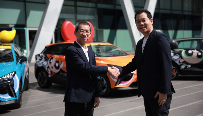 เอ็มจี จับมือช่องการ์ตูนดัง BOOMERANG 89 ผุดโปรเจกต์ NEW MG4 ELECTRIC POWERPUFF GIRLS EDITION  เดินหน้าขยายฐานลูกค้าสู่คนรุ่นใหม่