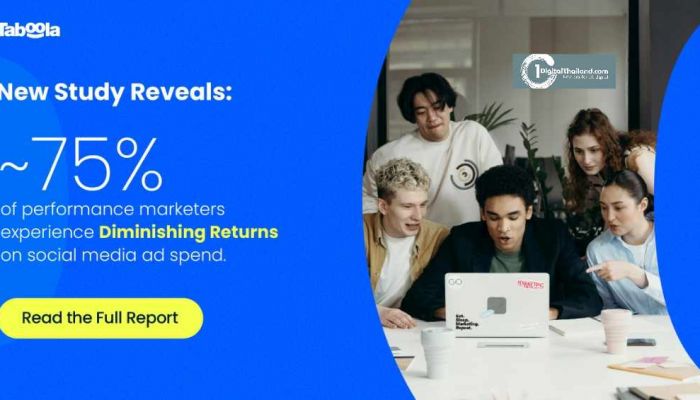 ผลสำรวจใหม่เผย เกือบ 75% ของนักการตลาดสาย Performance เผชิญกับผลตอบแทนที่ลดลงจากการใช้จ่ายโฆษณาบนโซเชียลมีเดีย และกว่า 50% กำลังขยายโอกาสสู่ช่องทางใหม่ๆ