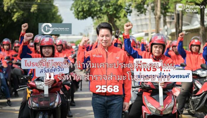 พี่ไปรฯบิ๊ก นำทีมเคาะประตูบ้านคนไทย 11 จังหวัด ภารกิจใหญ่สำรวจสำมะโนประชากร 2568 'พี่ไปรฯ จะมาหา พี่จ๋าช่วยตอบที'
