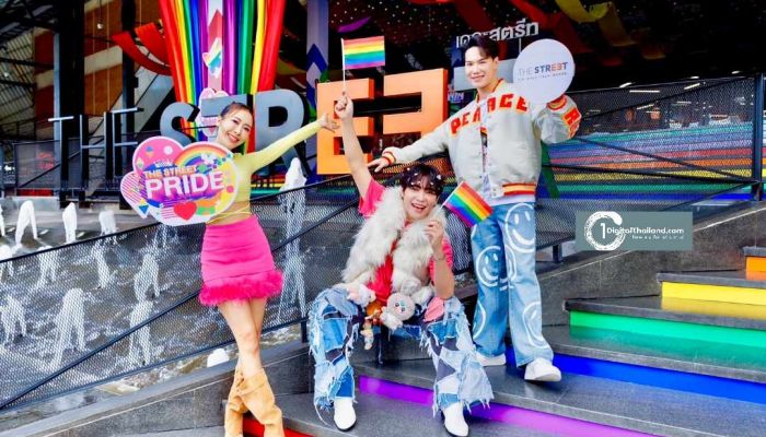 เดอะ สตรีท รัชดา ร่วมฉลอง Pride Month 2025มเนรมิต 'Rainbow Point' ส่งเสริมความหลากหลายและเท่าเทียม