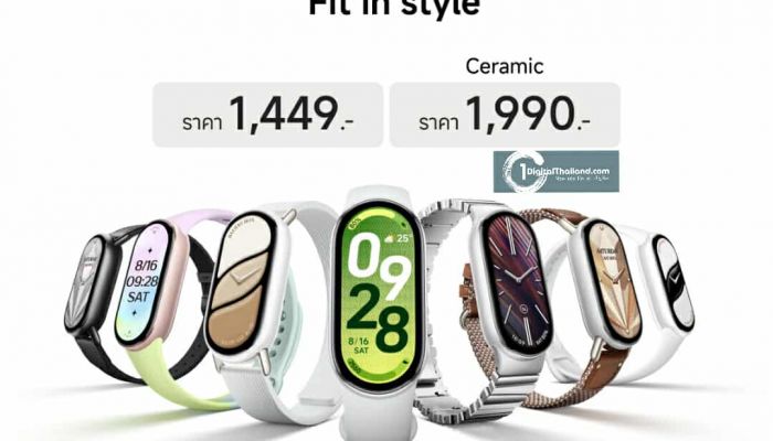 เสียวหมี่ วางจำหน่าย Xiaomi Smart Band 10 สมาร์ทแบนด์ที่อัปเกรดเพื่อชีวิตที่อัจฉริยะมากขึ้น ราคาเริ่มต้นเพียง 1,449 บาท
