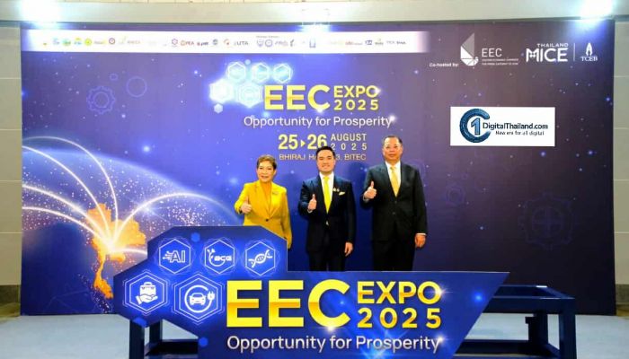 ทีเส็บ จับมือ สกพอ. พร้อมพันธมิตรภาครัฐ เอกชนกว่า 100 หน่วยงาน เปิดงาน EEC EXPO 2025 หนุนลงทุนแบบครบวงจร สร้างโอกาสนำไทย สู่ศูนย์กลางลงทุนแห่งภูมิภาค