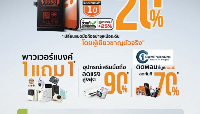 คอมมี่ จัดเต็มโปรโมชั่นที่สุดแห่งปี พร้อมเปิดตัว Commy Care Battery Service Center ครั้งแรก ในงาน Thailand Mobile Expo 2025