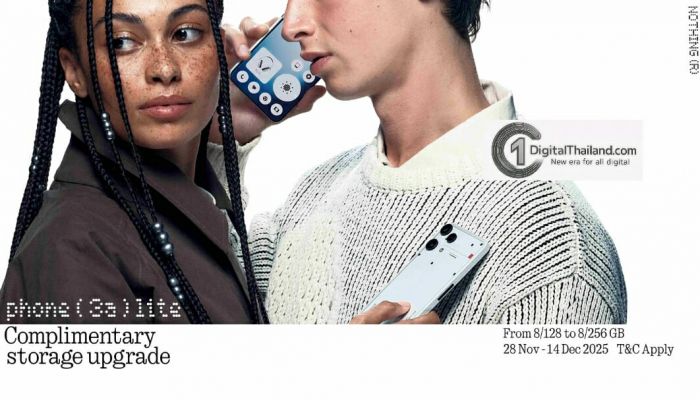 Nothing ปล่อยโปรชั่นพิเศษของ Phone (3a) Lite เพื่อขอบคุณแฟนๆ ชาวไทย วางจำหน่าย 28 พฤศจิกายนนี้