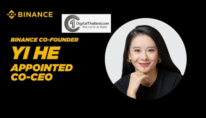 Binance แต่งตั้ง 'ยี่ เหอ' ผู้ร่วมก่อตั้ง Binance เป็นซีอีโอร่วม (Co-CEO) ในช่วงเดียวกับจำนวนผู้ใช้งานใกล้แตะ 300 ล้านราย