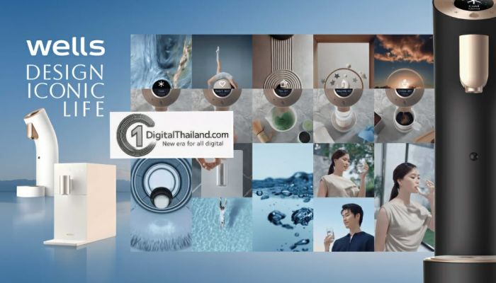 Wells Thailand เปิดตัวแคมเปญ 'DESIGN ICONIC LIFE' ยกระดับเครื่องกรองน้ำสู่ไลฟ์สไตล์ไอเทมที่สะท้อนตัวตน