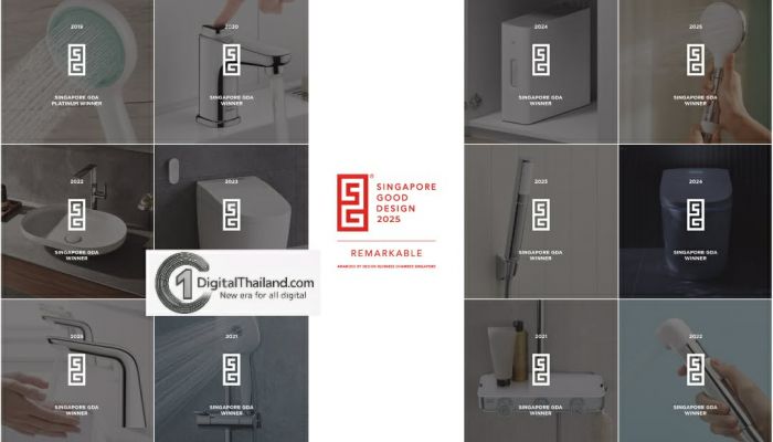 LIXIL คว้ารางวัล 'ReMarkable' จากสิงคโปร์ รางวัลแห่งความเป็นเลิศด้านการออกแบบที่โดดเด่นอย่างต่อเนื่องสำหรับ American Standard, GROHE และ INAX ทั่วภูมิภาค