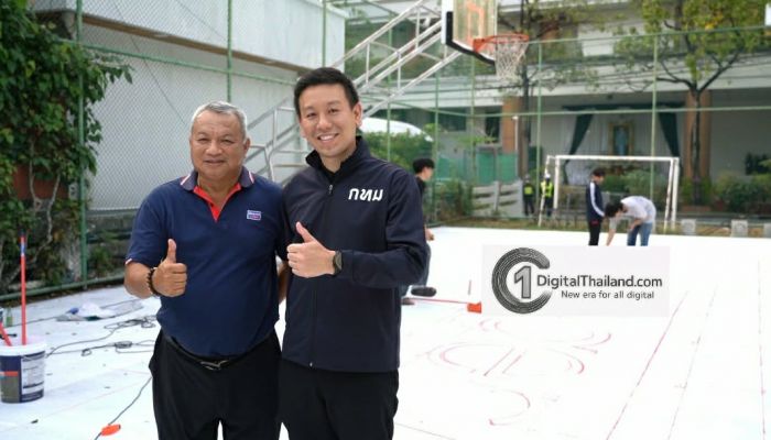 เบเยอร์ Kick-off โครงการ CSR 'Dream Stadium : Paint your Dream Space by Beger' ส่งต่อพื้นที่สร้างแรงบันดาลใจให้ชุมชน แต่งแต้มสีสันผ่านลานกีฬาอารีย์สัมพันธ์