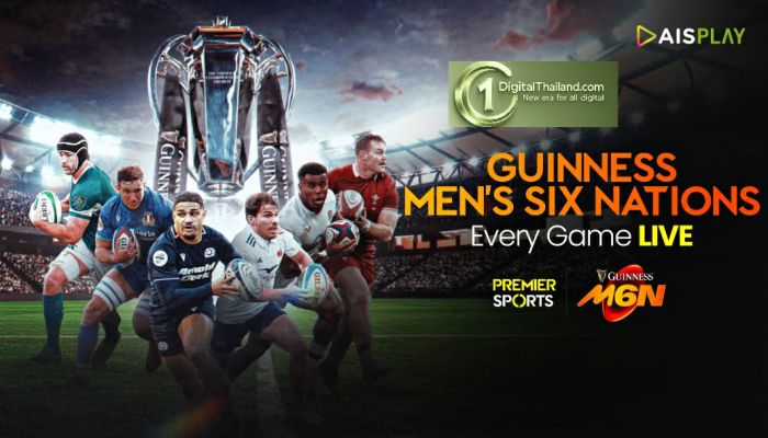 AIS PLAY จับมือ PREMIER SPORTS ยิงสดรักบี้ระดับโลก ร่วมลุ้นแชมป์ Six Nations Championship โค้งสุดท้าย