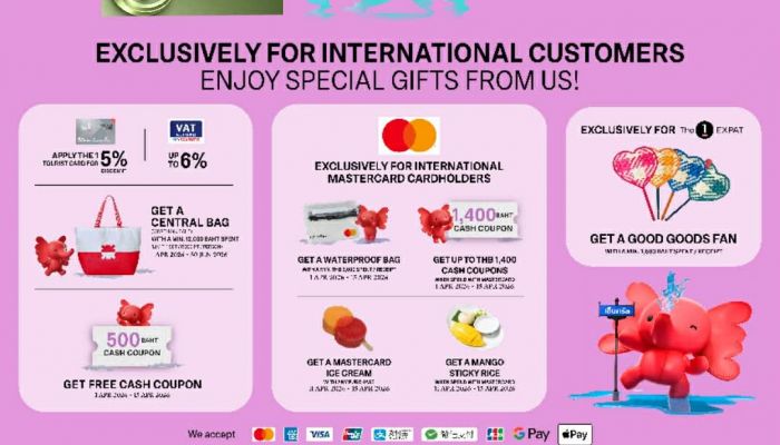 Central Songkran Fest เซ็นทรัลจัดเต็ม 'สงกรานต์ป่าตอง' ดึงมาสเตอร์การ์ด-สิงห์ฯ รุกตลาดต่างชาติ