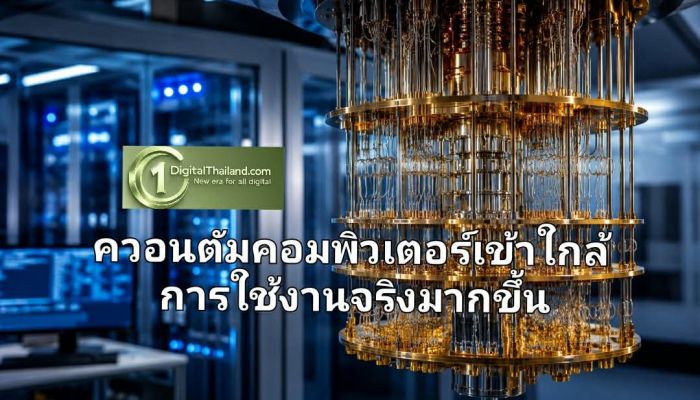 ควอนตัมคอมพิวเตอร์เข้าใกล้การใช้งานจริงมากขึ้น