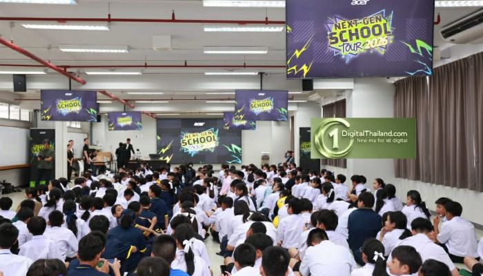 ACER ร่วมกับ NVIDIA เปิดโครงการ 'Acer Next-Gen School Tour 2026' ชวนนักเรียนมัธยมค้นหาแรงบันดาลใจสู่อาชีพด้าน IT และดิจิทัลในยุค AI