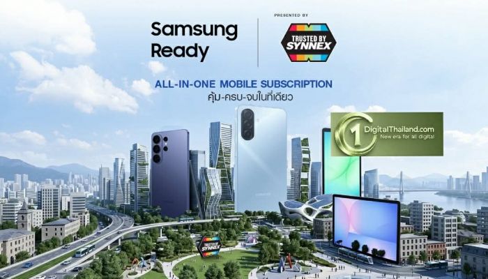 SAMSUNG จับมือ SYNNEX พลิกตลาดบริการเช่าใช้มือถือและแท็ปเล็ตองค์กรครั้งสำคัญ เปิดตัว Samsung Ready ตอบโจทย์ Workforce องค์กรยุคใหม่