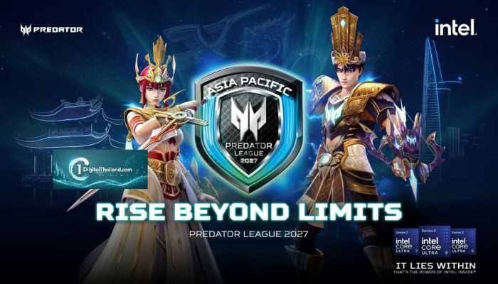 เอเซอร์ – อินเทล เปิดฉาก 'Asia Pacific Predator League 2027' เฟ้นหาสุดยอดทีมไทย ลุยศึกใหญ่ระดับภูมิภาค ชิงเงินรางวัลรวมกว่า 14 ล้านบาท