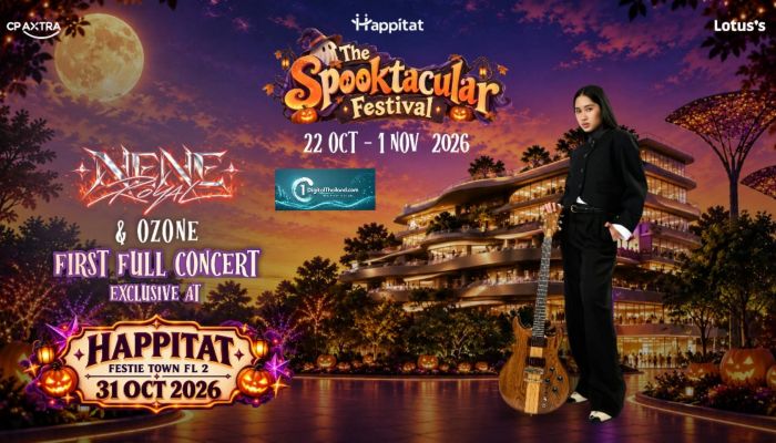 Happitat จัด 6 เทศกาลใหญ่ยาวถึงสงกรานต์ ประเดิม Halloween ดึง 'เนเน่-รอยัล' ร่วมงาน