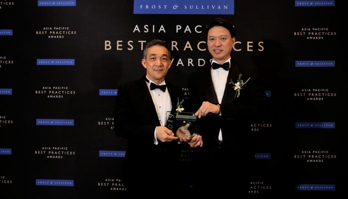 CAT รับรางวัลผู้ให้บริการโครงสร้างพื้นฐานด้านดิจิทัลจาก Frost & Sullivan