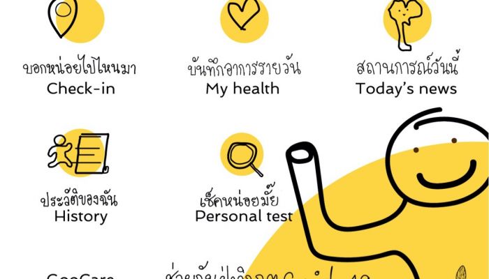 GooCare เปิดใช้งานผ่าน Line ฟรี! เช็คอิน - แจ้งเตือนพื้นที่เสี่ยง - เช็กความเสี่ยง - บันทึกอาการ - อัปเดตสถานการณ์ ครบจบที่เดียว!