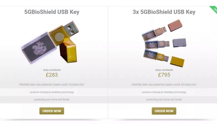 แบบนี้ก็มีด้วย!? อ้างแฟลชไดร์ฟ ป้องกัน 5G (anti-5G USB stick) ราคาเป็นหมื่น ที่แท้ความจุแค่ 128MB