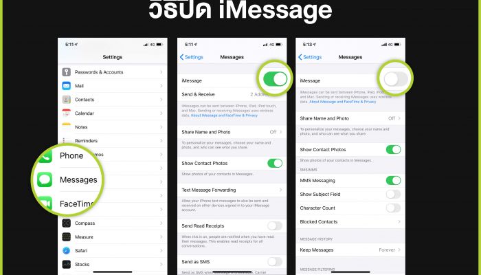 เอไอเอส แนะวิธีป้องกันสแปมรบกวนใน iMessage