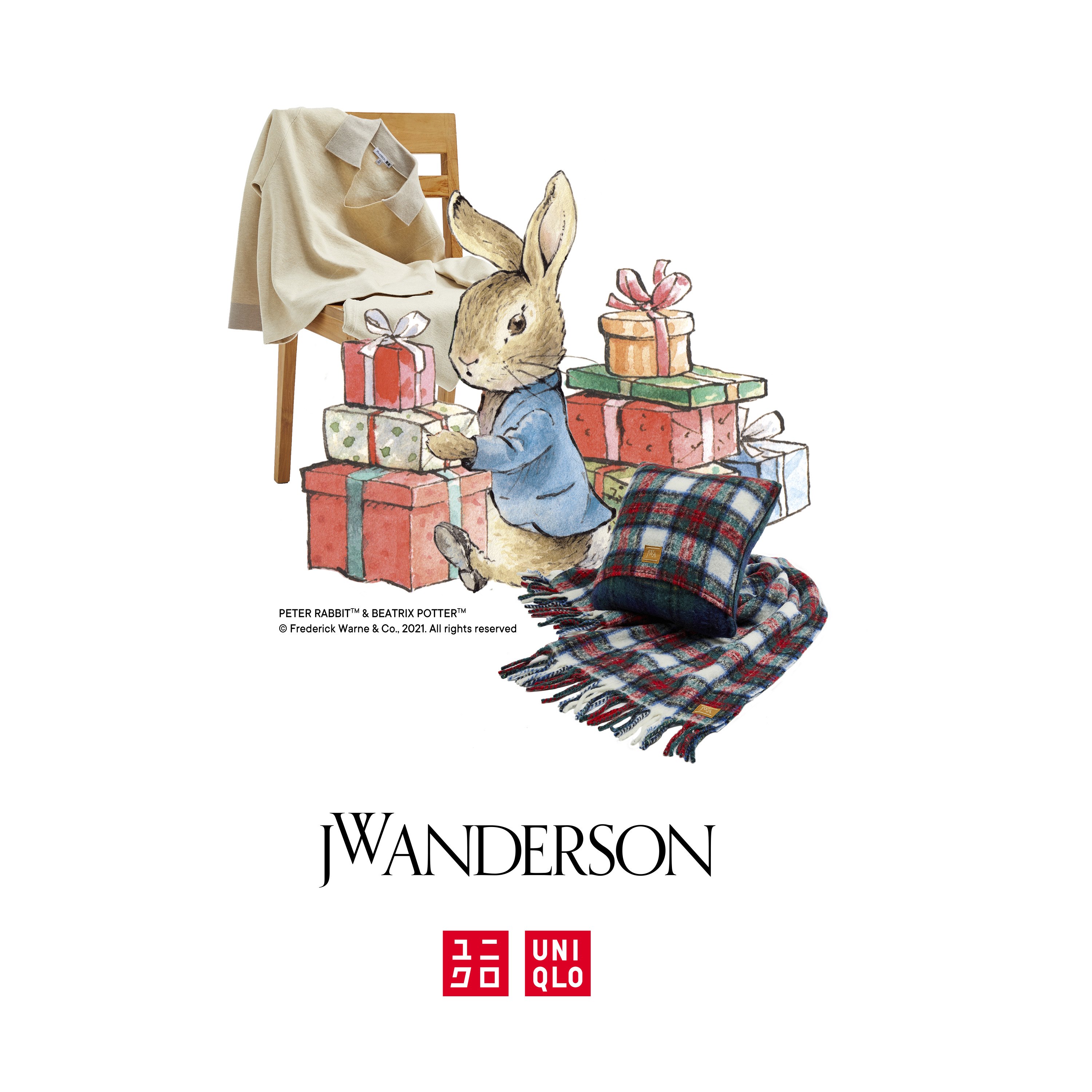 ยูนิโคล่เปิดตัวหนังสือ 3 มิติ Peter Rabbit™ นำเสนอไฮไลท์ผ่านเทคโนโลยีเสมือนจริง (AR) ในคอลเลคชัน UNIQLO and JW ANDERSON ประจำฤดูใบไม้ร่วง/ฤดูหนาว ปี 2021